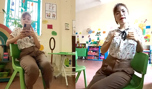 Cô giáo mầm non quay clip thủ dâm trong giờ học 5 - rxeoxhkc.sbs